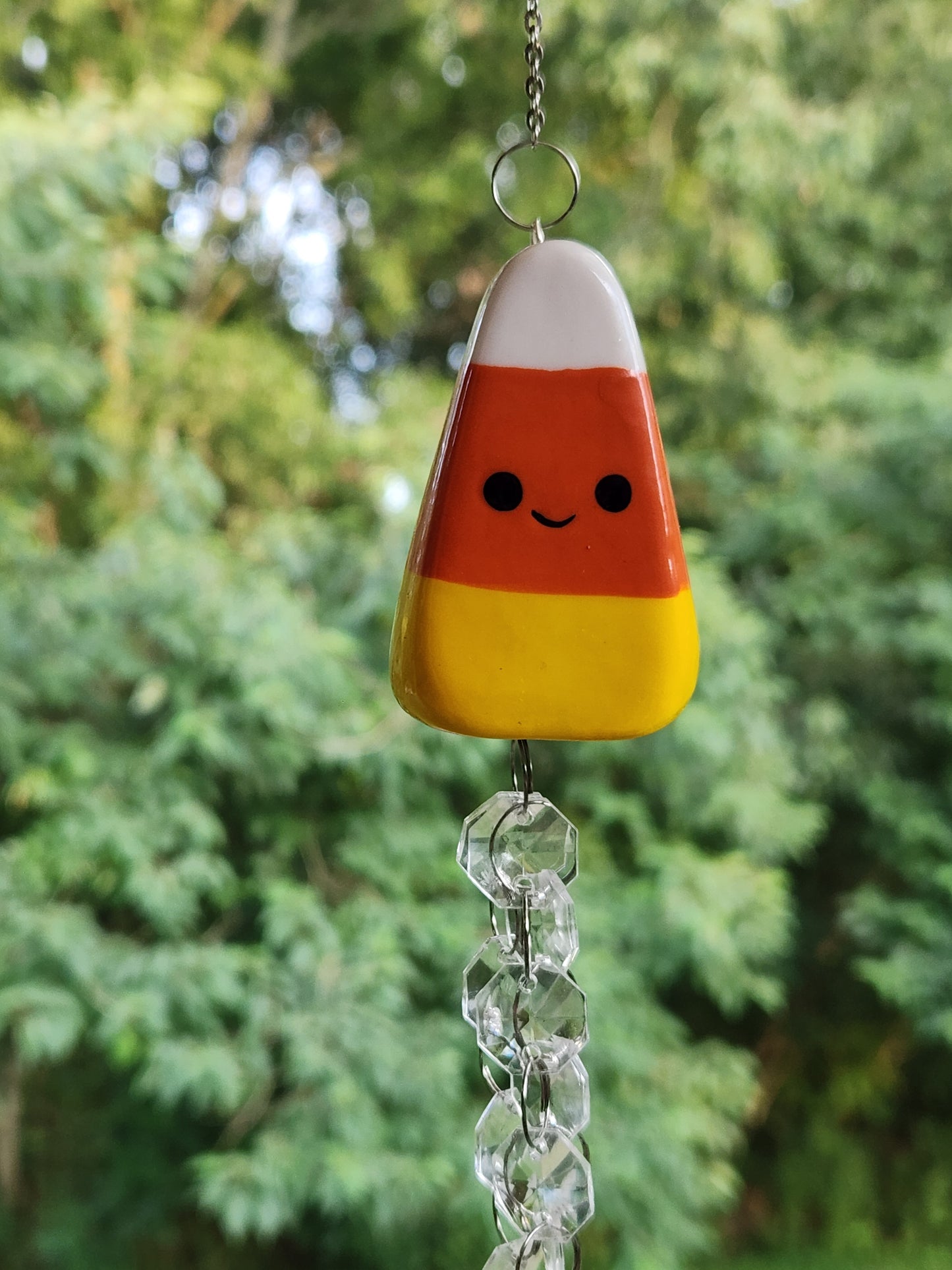 Candy Corn Halloween Suncatcher