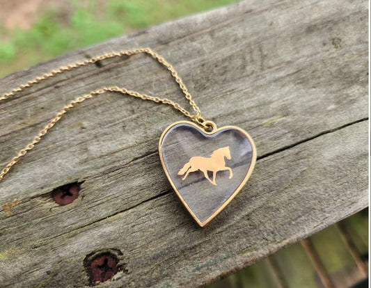 Tennessee Walking Horse Pendant Necklace