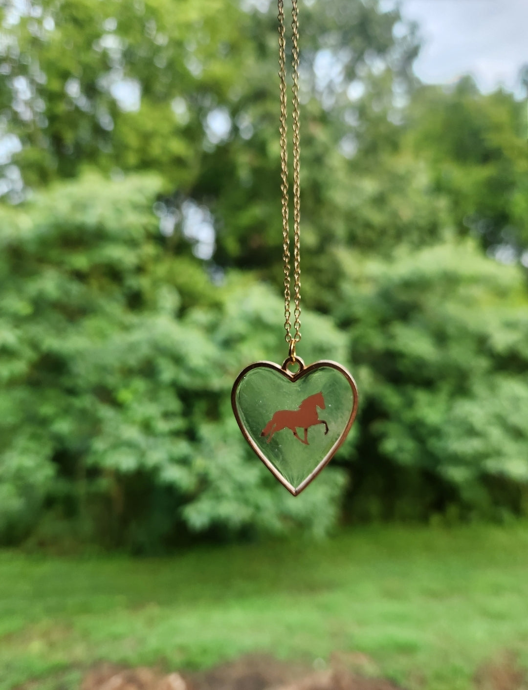 Tennessee Walking Horse Pendant Necklace