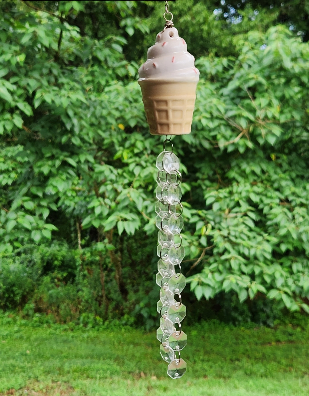 Ice Cream Cone Suncatcher