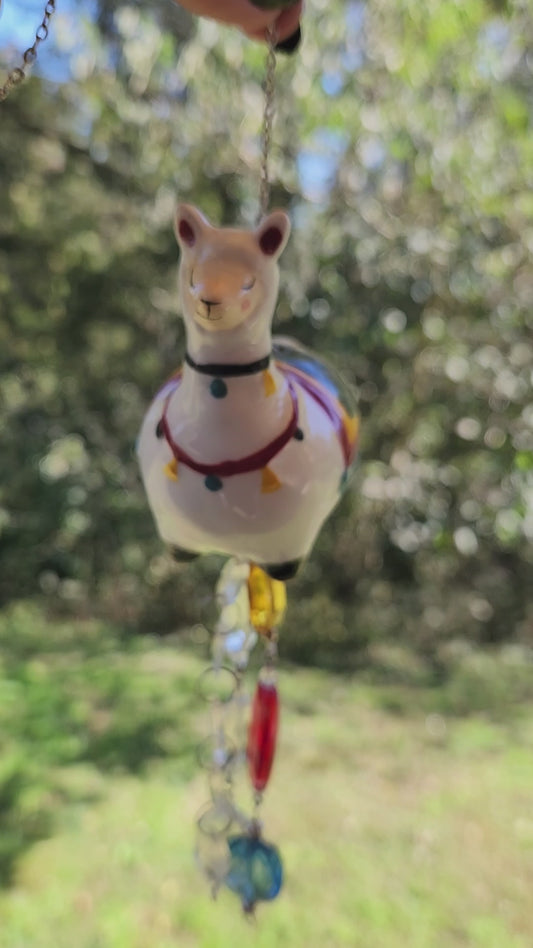 Llama Suncatcher